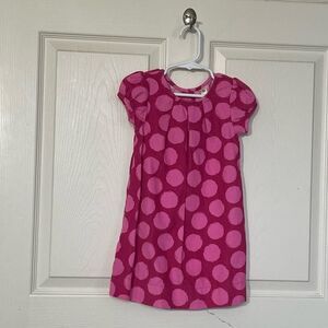 Cherokee Girls Pink Corduroy Cap Sleeve Dress, 3T